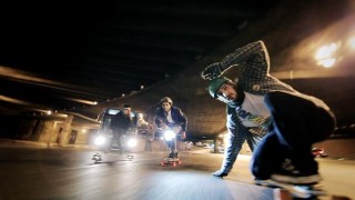 Winter Night Longboard